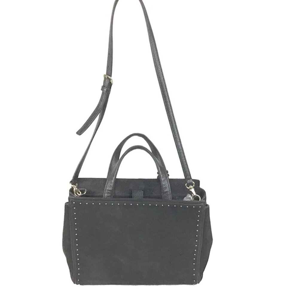 Kate Spade Abby West Street Black Leather Satchel Bag - Picture 5 of 13